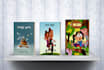 illustrate children book cover design