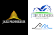 design custom flat modern business logo