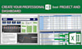 be your excel expert and create your professional excel report and dashboard