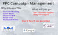 setup, manage and optimize your PPC campaign