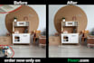 do objects removal interior photography