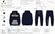 design tech pack and fashion sketch for manufacturing