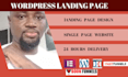 design a professional single page website and landing pages