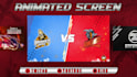 create animated twitch starting soon, brb and offline screens