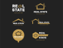 design real estate, property and construction logo