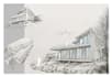 do architectural hand  sketch and rendering