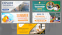 create a facebook cover banner design
