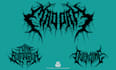 death metal logo, metalcore,deathcore, for band, brands, clothing