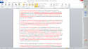 proofread, copyedit and line edit your document