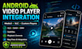add video audio player in your app media3 vlc mp3