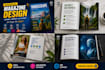 design a professional magazine layout, editorial or booklet for print