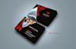 create modern and unique double sided business card design