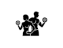 design super nice fitness logo with satisfaction guaranteed