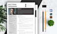 design professional cv, resume, cover letter template