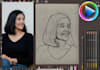 draw realistic portraits in pencil drawing in 24 hours