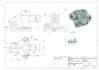 do 2d cad drawing, technical drawing for manufacturing