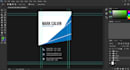 create visiting card, employee card, brochure, flyer, menu