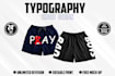 make a unique typography pants design