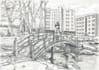 draw realistic pencil hand drawing illustration
