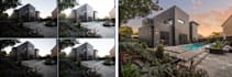 do hdr, photo edit flambient, for real estate property