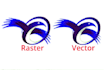 convert logo to vector art, recreate by vector tracing, transparent background