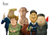 turn you into funny stylish caricature