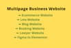 design and redesign responsive multiple page website