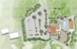 render architectural site plan, master plan, landscape plan