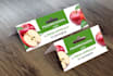 design packaging header card, plastic bag label sticker