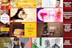 create an amazing animation flyer for party, event or club