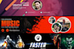 design a youtube banner for you