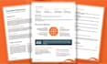 design condensed one pager, executive summary or pitch