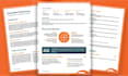design condensed one pager, executive summary or pitch