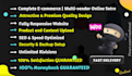 create woocommerce multi vendor ecommerce website by dokan pro or wcfm