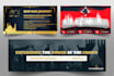 design social media post, facebook cover, header, web banner