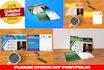 do corporate business real estate postcard design