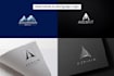 design minimalist flat custom or text logo