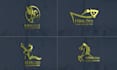 do minimalist custom line animal, pet, bird logo design