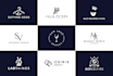 do modern minimalist and luxury logo design