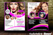 design creative beauty spa salon menu and flyer