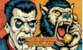 create cool retro comic art design illustration