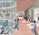 render 3d architectural visualization with collage style