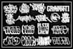 create graffiti text for logo, tshirt, sticker, etc
