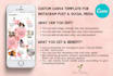create canva templates instagram post aesthetic feed
