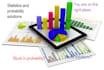 solve problems of statistics , probability, data analysis