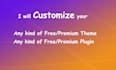 rebuild, edit and customize wordpress website