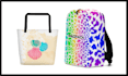 do tote bag backpack packaging design