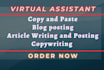 be your reliable professional virtual assistant VA