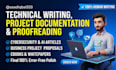 write technical writing, cybersecurity, and ai project reports
