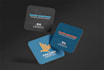 do square business card design